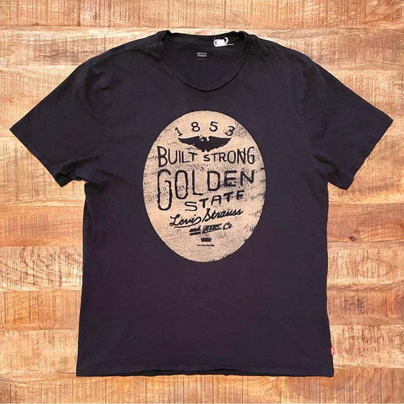Levi's Other - Levi Strauss ‘Built Strong Golden State’ T-Shirt